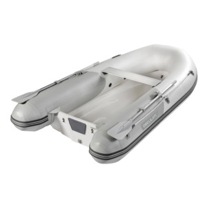 Tender con casco de fibra de vidrio de V profunda