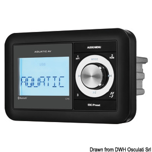 Stereo uređaj vodonepropusan CP6 kompaktan AQUATIC AV