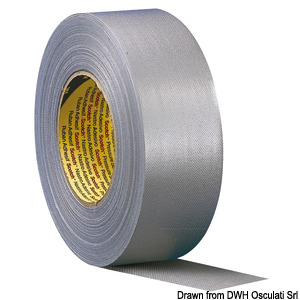 3M Y389 Waterproof Cloth Tape (серая)