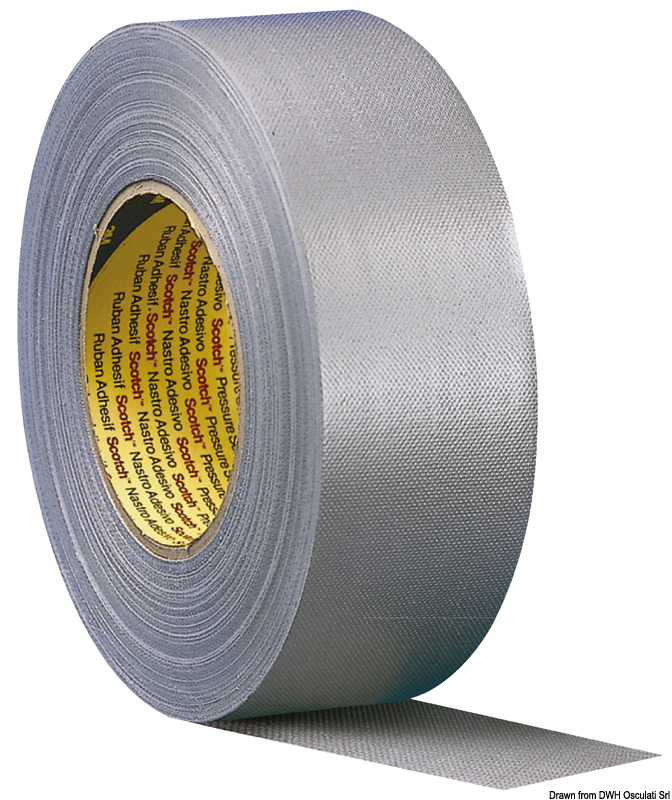 3M Y389 Waterproof Cloth Tape (Grey Tape) – DDF Nautica