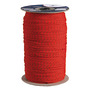 Polypropylene braid, bright colours, red 6 mm