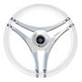 IMPACT white steering wheel SS spokes Ø 350 mm