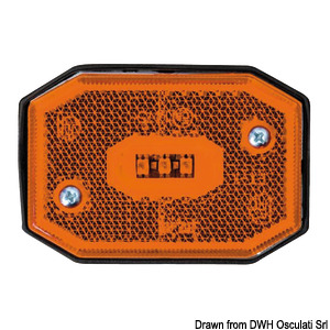 Fanale posizione LED laterale luce arancio