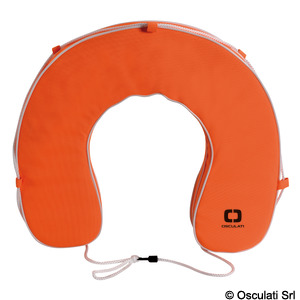Horseshoe buoy w. orange cover