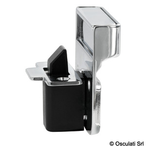 Recess fit lock for doors and drawers
