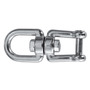 Mirror-polished AISI 316 stainless steel swivel