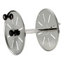 Line drum reel made of polished stainless steel title=