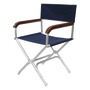 Director folding chair navy blue