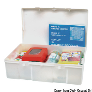 Francia first aid kit case -between 6 and 60 miles