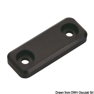 Magnetic lock flat mounting black