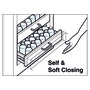 SUGATSUNE soft-close drawer slide