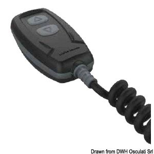 Bouton-poussoir 2 touches câble extensible Wired windlass remote
