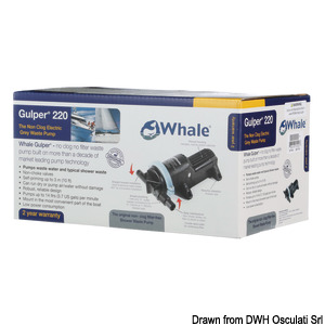 Pompa Whale Gulper 220 12V Retail