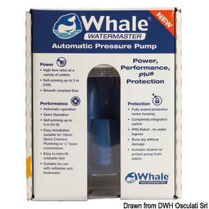 WHALE Watermaster water pump 11.5 l/min 12V retail