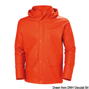 HH Gale Rain jacket orange L