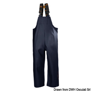 HH Gale Rain BIB trousers navy blue S