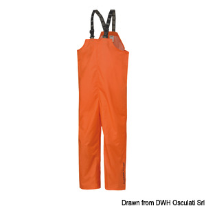 HH Mandal BIB trousers orange XXL