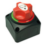 Countertop battery switch with removable key title=