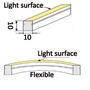 Neon Light flexible LED strip, even light