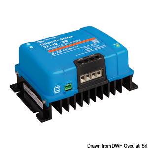 VICTRON DC/DC voltage converter and Orion-Tr Smart battery charger with galvanic insulation and Bluetooth connection
