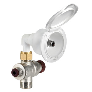 Heavy Duty Classic Evo recess-fit fresh water inlet