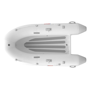 V hull dinghy made of aluminium