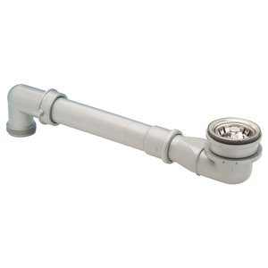 60-mm Ø strainer drain