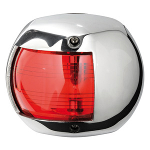 Classic 20 LED navigation lights made of mirror-polished AISI316 stainless steel