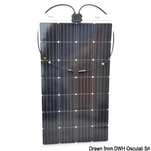 ENECOM Solarzellenpaneel biegsam 140Wp 1194x660mm