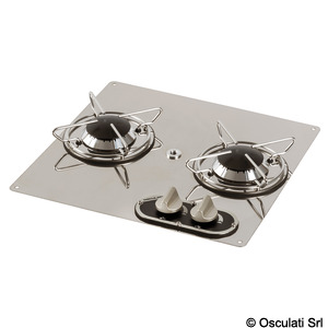 Two-burner cooktop 380 x 360 mm