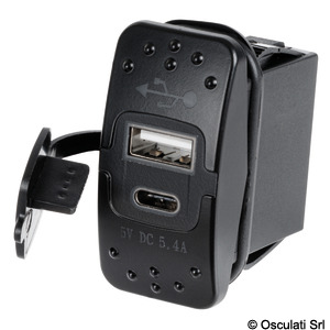 Podwójne gniazdo wtykowe USB
