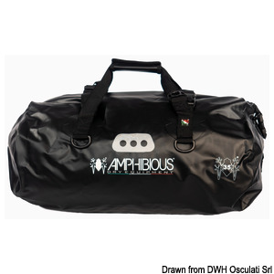 AMPHIBIOUS Amarouk watertight bag black 35 l