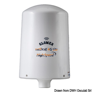 GLOMEX WeBBoat antenna 4G lite high speed