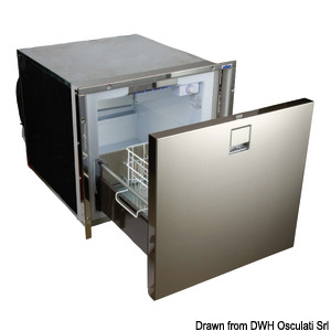 Frigo Isotherm DR 100 inox Clean Touch