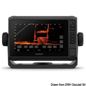 GARMIN chartplotter echoMAP UHD2 72cv mit Heckgeber