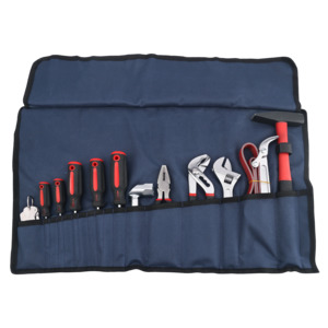 Trousse pliable avec outils