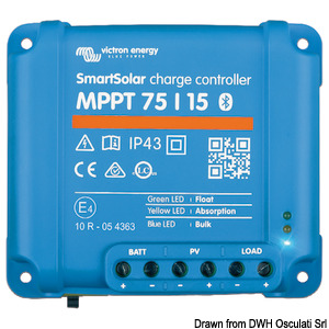Régulateur charge solaire Victron Smart MPPT 100/15