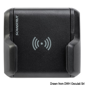 Chargeur de batterie sans fil étanche sur socle pour téléphone portable ROKK Wireless Nano - 10W