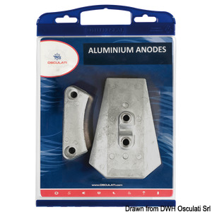 Kit de ánodo de pie de aluminio DPI