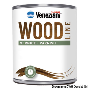 Vernice monocomponente Wood Line brillante 0,75 l