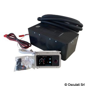 High-pressure electric inflater with GE 22 RC remote-controlled compressor