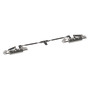 Tie bars with brackets for triple outboard engine/