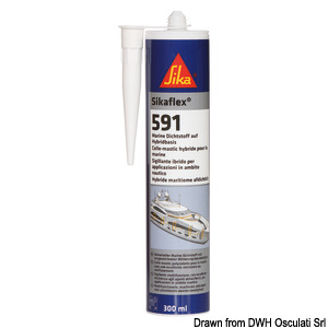 SIKAFLEX 591 polymer sealant black 300 ml