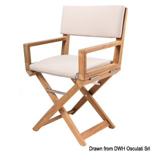 ARC The Edge teak folding chair