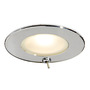 Atria II LED recess ceiling light mirror-polished IP40