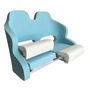 Double ergonomic padded seat with H99 flip-up bolster