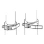 Pata de mesa Heavy Duty Giant negra