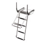 Easy Up under-platform ladder with handles