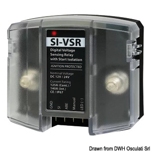 Voltage Sensitive Relay VSR con isolamento Starter