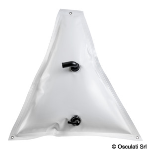 Serbatoio acqua flessibile 55 l triangolare rinfor